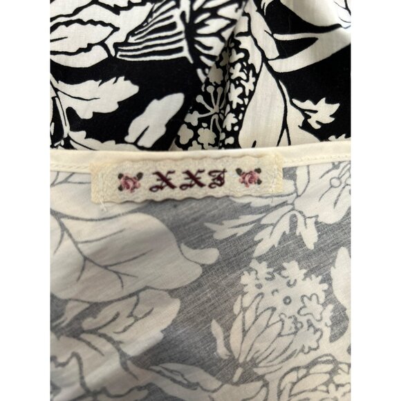 Vintage Forever 21 Floral Baby Doll Sundress Cottage Romantic Y2K Garden Party - Picture 5 of 7